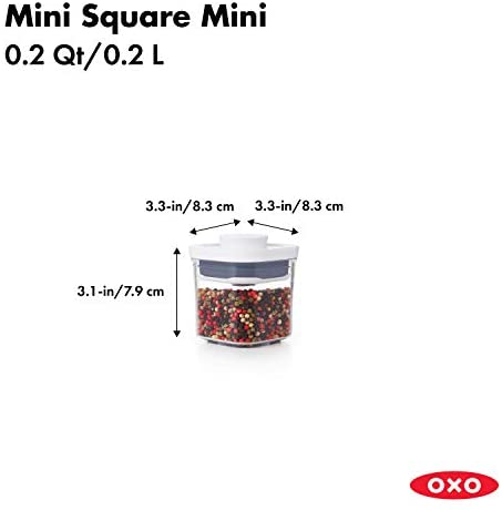 Good Grips POP Mini Square Storage Container- 0.2L