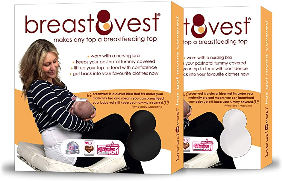 Breastfeeding Top Medium-White