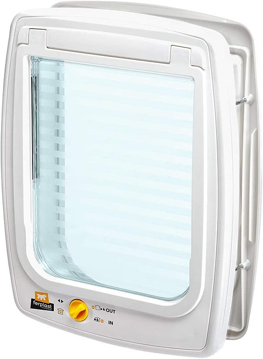 Pet Door for cats and dogs SWING 11- Pet type Dog (White)