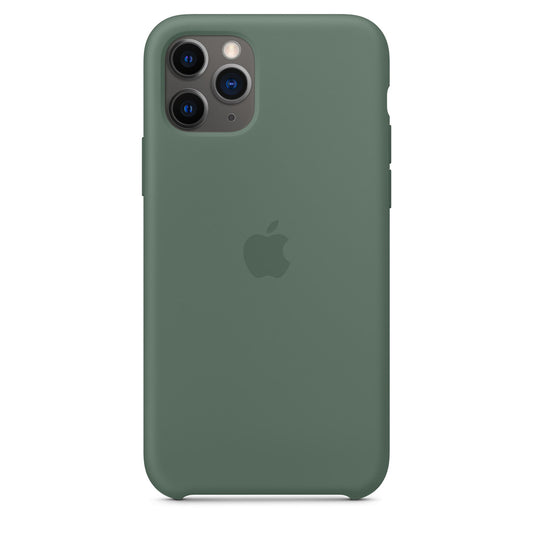 iPhone 11 Pro Silicone Case - Pine Green