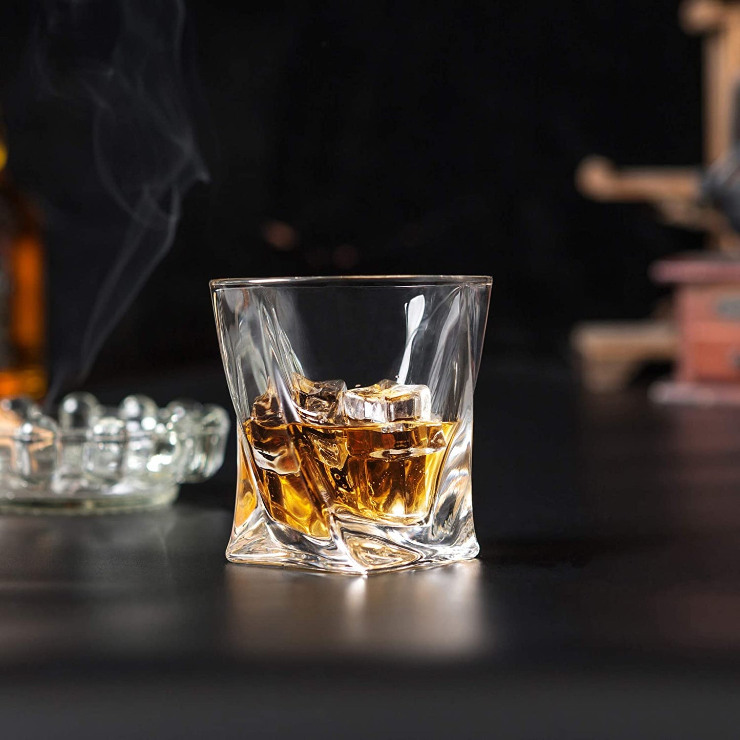 No-Lead Crystal Whiskey Glass Set of 4, 300ml