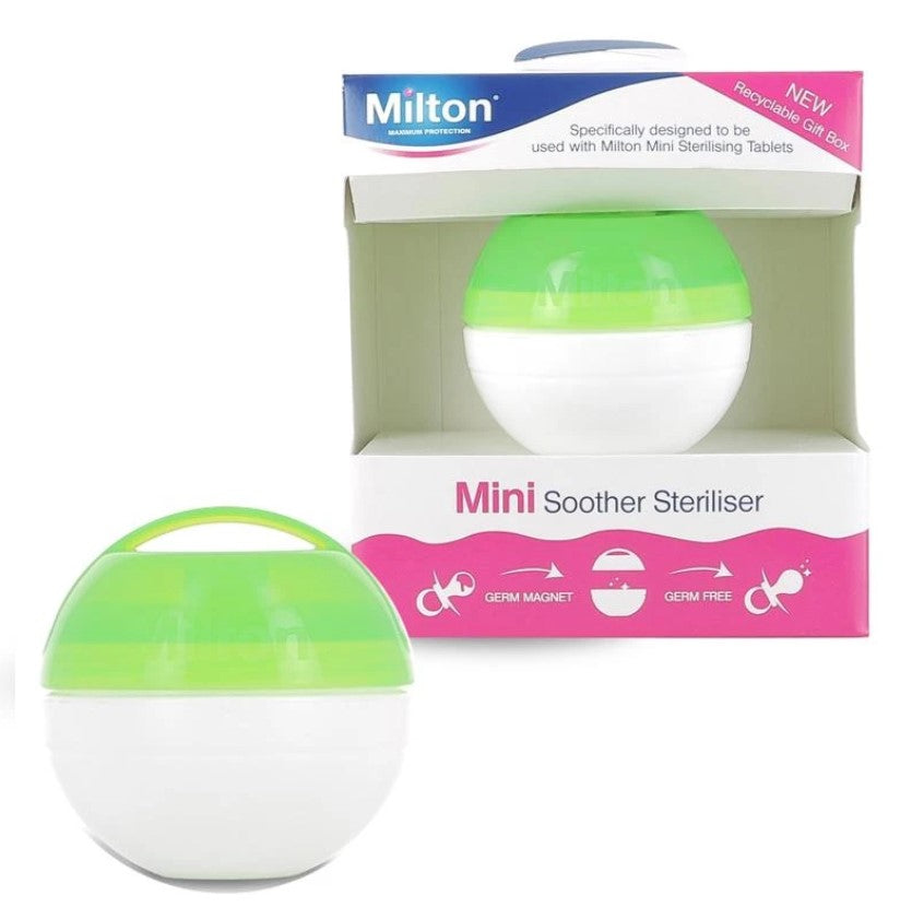 Mini Portable Soother Steriliser-Green