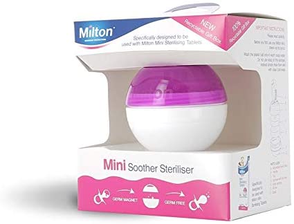 Mini Portable Soother Steriliser Purple