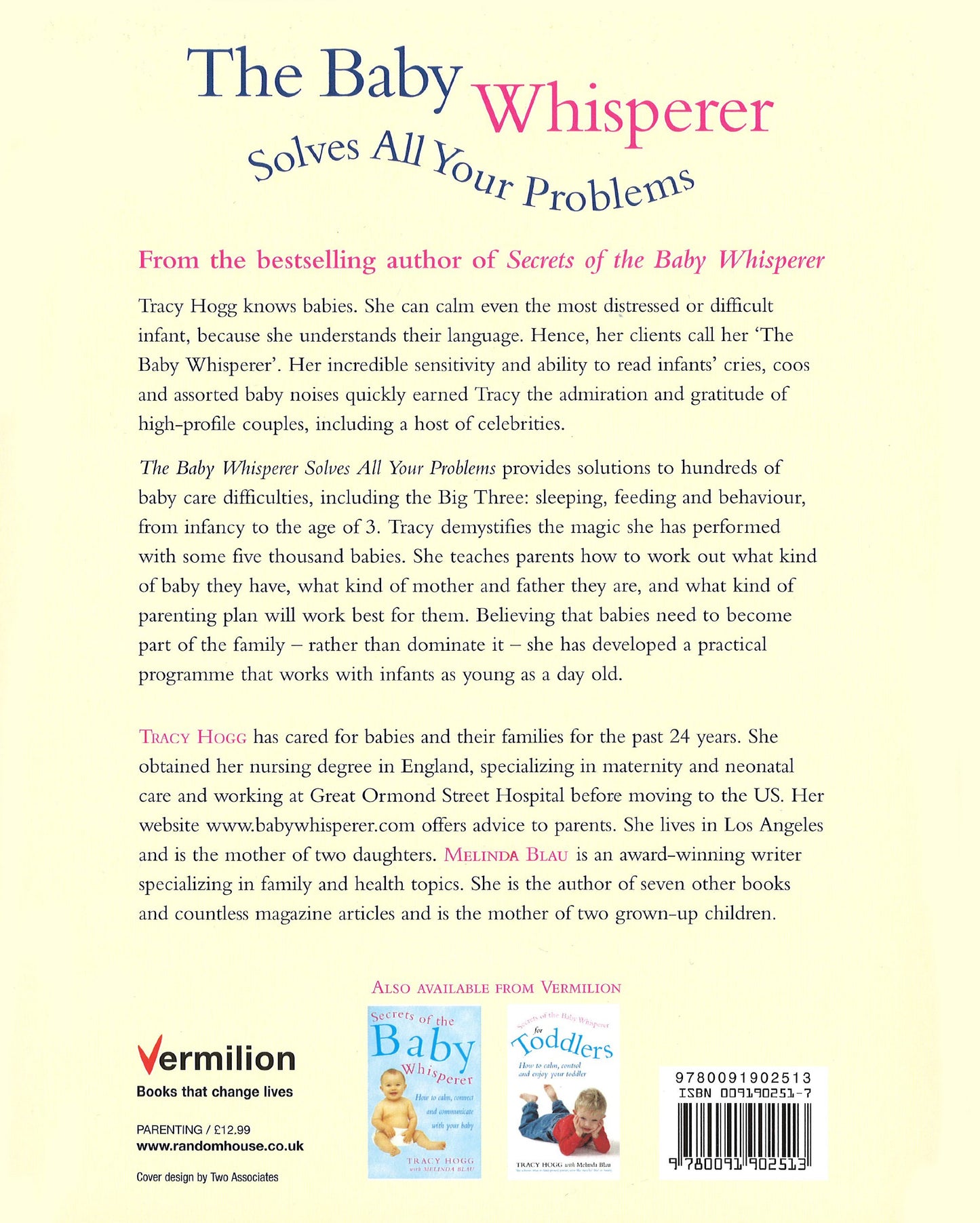 The Baby Whisperer book -Beyond the Basics from Infancy Through Toddlerhood