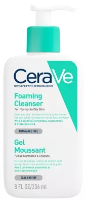 Foaming cleanser for normal to oily skin 236ml