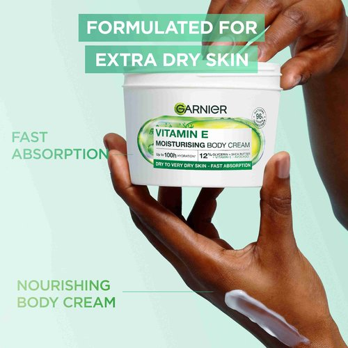 Garnier Vitamin E Moisturising Body Cream 380ml