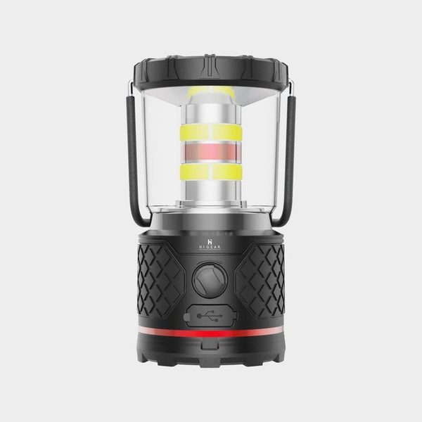 Hi-Gear Solar Flare 2000L Dual Power Lantern – available from Blacks
