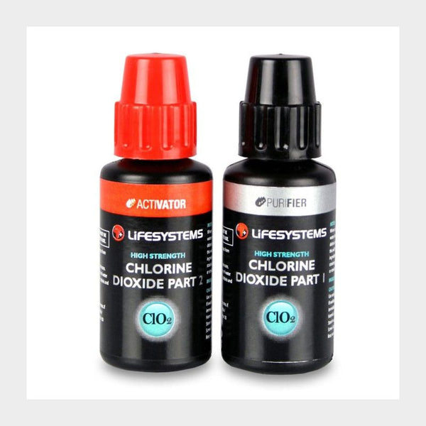 Lifesystems Chlorine Dioxide Droplets – available from Millets