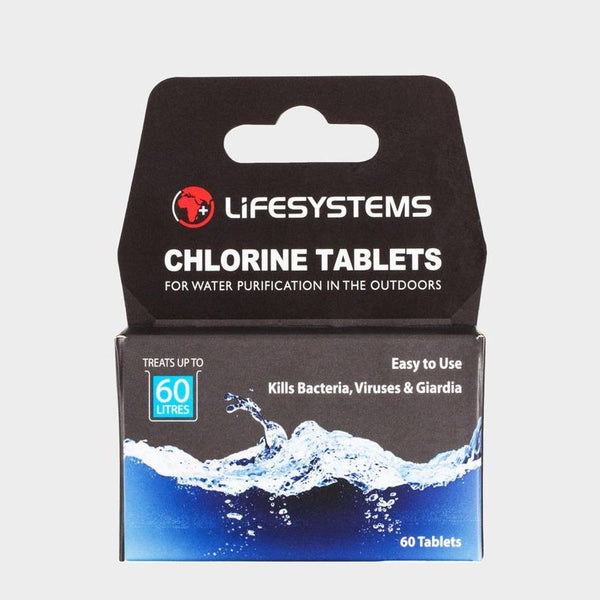 Lifesystems Chlorine Water Purification Tablets – available from GO Outdoors