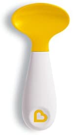 Smile 'n Scoop Suction Training Plate and Spoon Set, Yellow