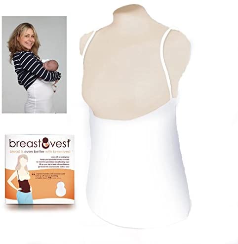 Breast Vest Top Large, White