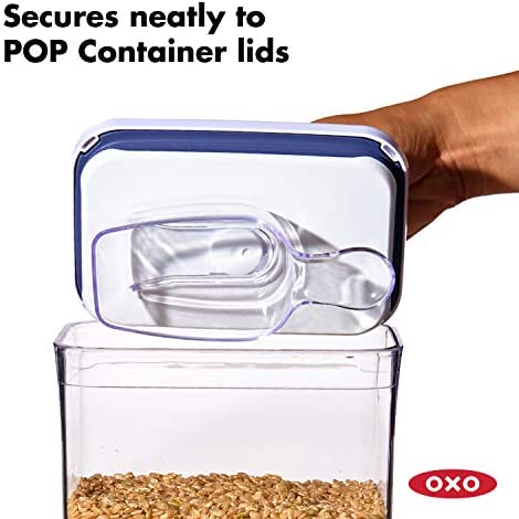 OXO Good Grips POP Container Half Cup Scoop-Clear
