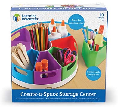 Create-a-Space Kids Stationery Storage Box LER3806 10 Piece set