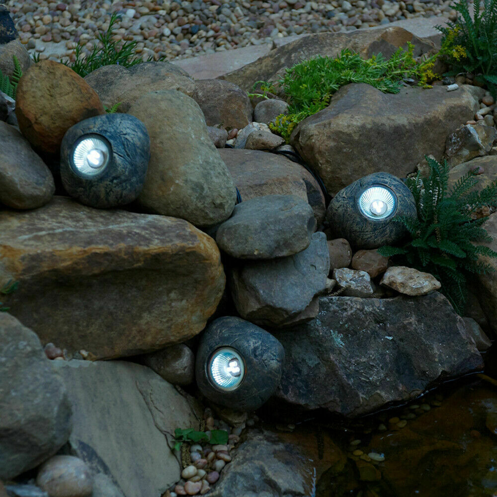 Solar Rock Lights Outdoor