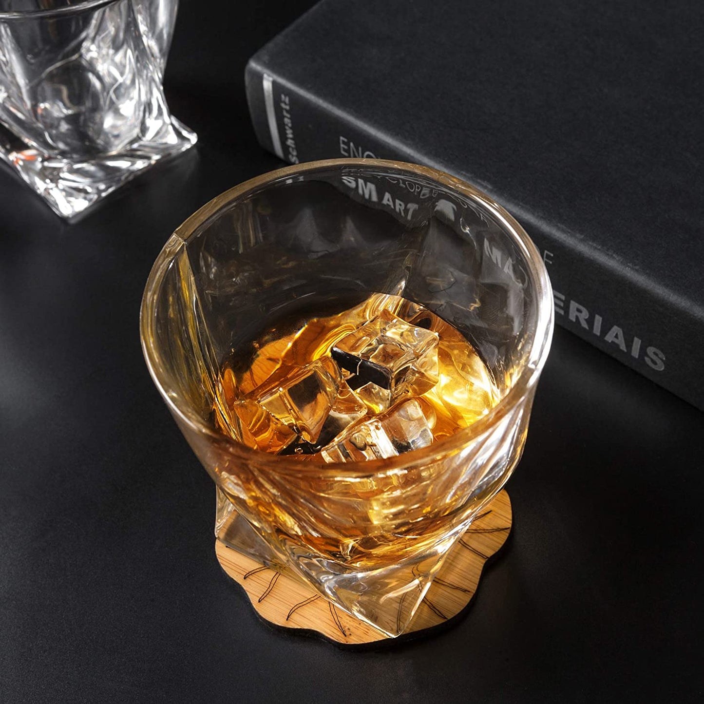 No-Lead Crystal Whiskey Glass Set of 4, 300ml