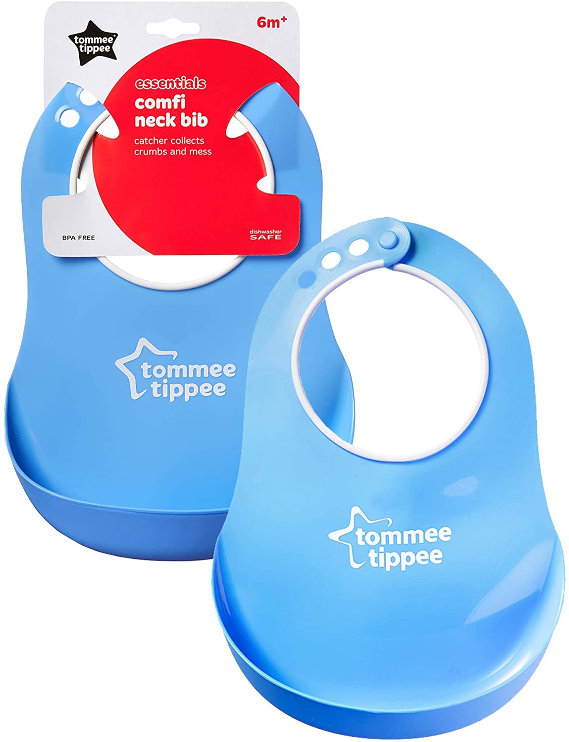 Comfi Neck Catch All Baby Feeder / Bib 6 Months+-Assorted Colours